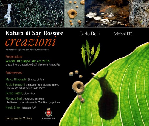 PRESENTAZIONE LIBRO FOTOGRAFICO NATURA DI SAN ROSSORE - CREAZIONI