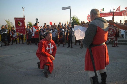 GUERRIERO PISANO A MARINA DI PISA