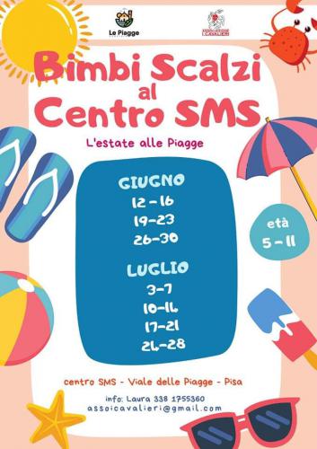 BIMBI SCALZI AL CENTRO SMS