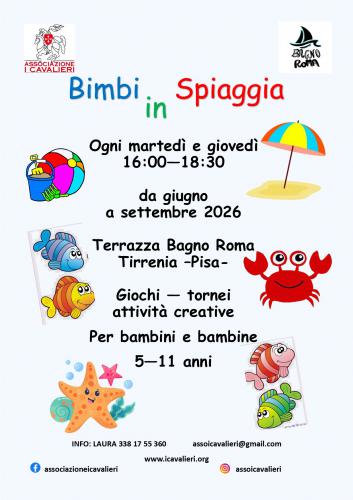 DOMANDA DI ISCRIZIONE BIMBI IN SPIAGGIA