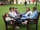 Riposo sulle panchine