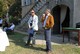 il saluto del proprietario della Villa di Corliano